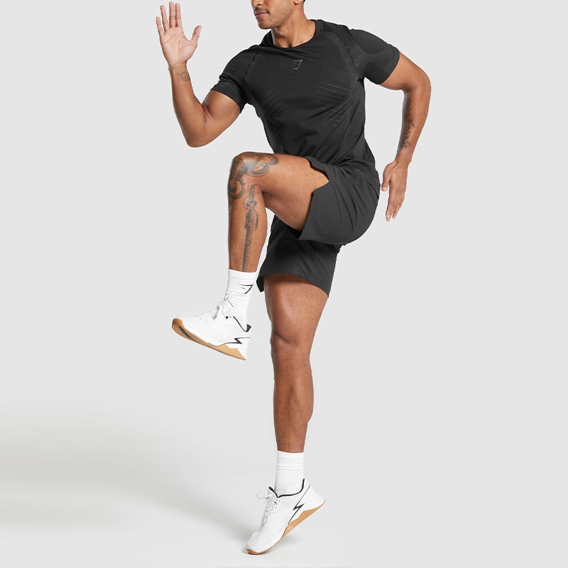 Gymshark Apex Seamless T-Shirt Black — фото 2
