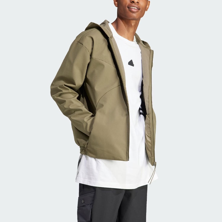 Adidas City Escape Full-Zip Hoodie Logo — фото 4
