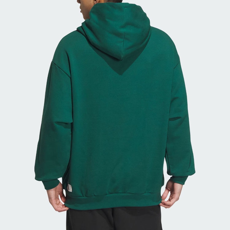 Adidas Small Logo Hoodie Forest Green — фото 2