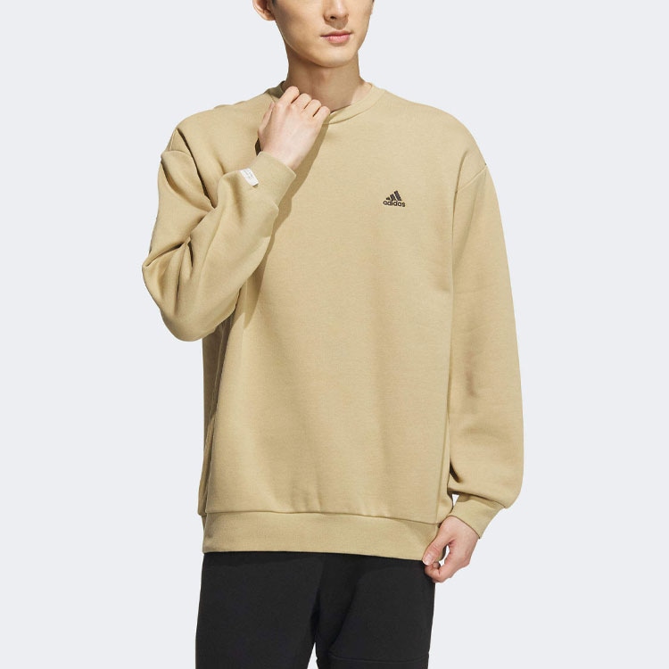 Adidas Sport Performance Beige Crewneck Sweatshirt — фото 1