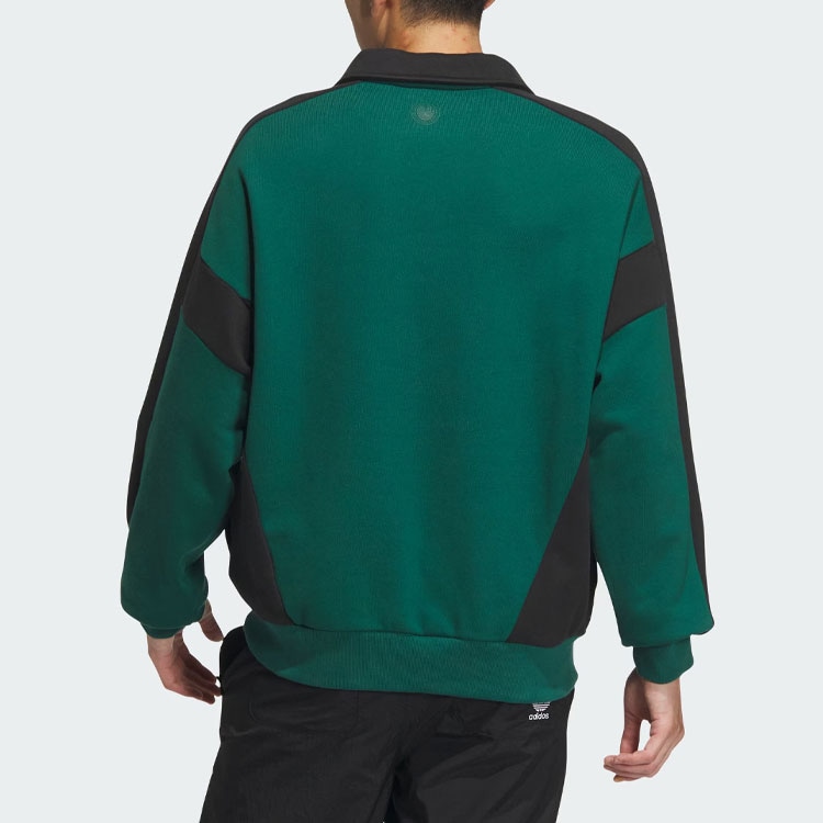 adidas originals adidas Toc Crew Sweatshirt Forest Green — фото 4