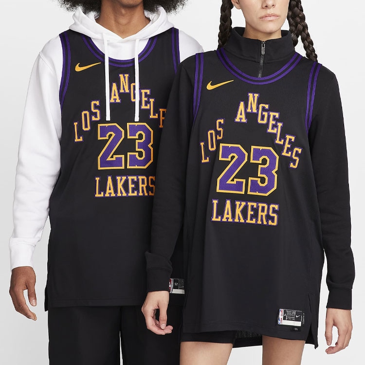 Nike LeBron James Los Angeles Lakers City Edition 2023/24 Jersey — фото 3