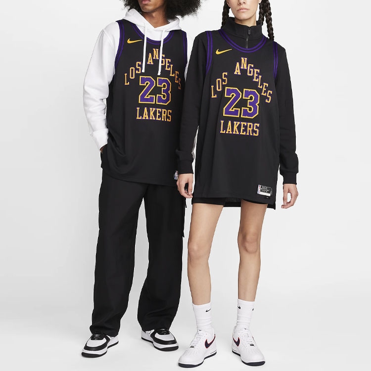 Nike LeBron James Los Angeles Lakers City Edition 2023/24 Jersey — фото 2