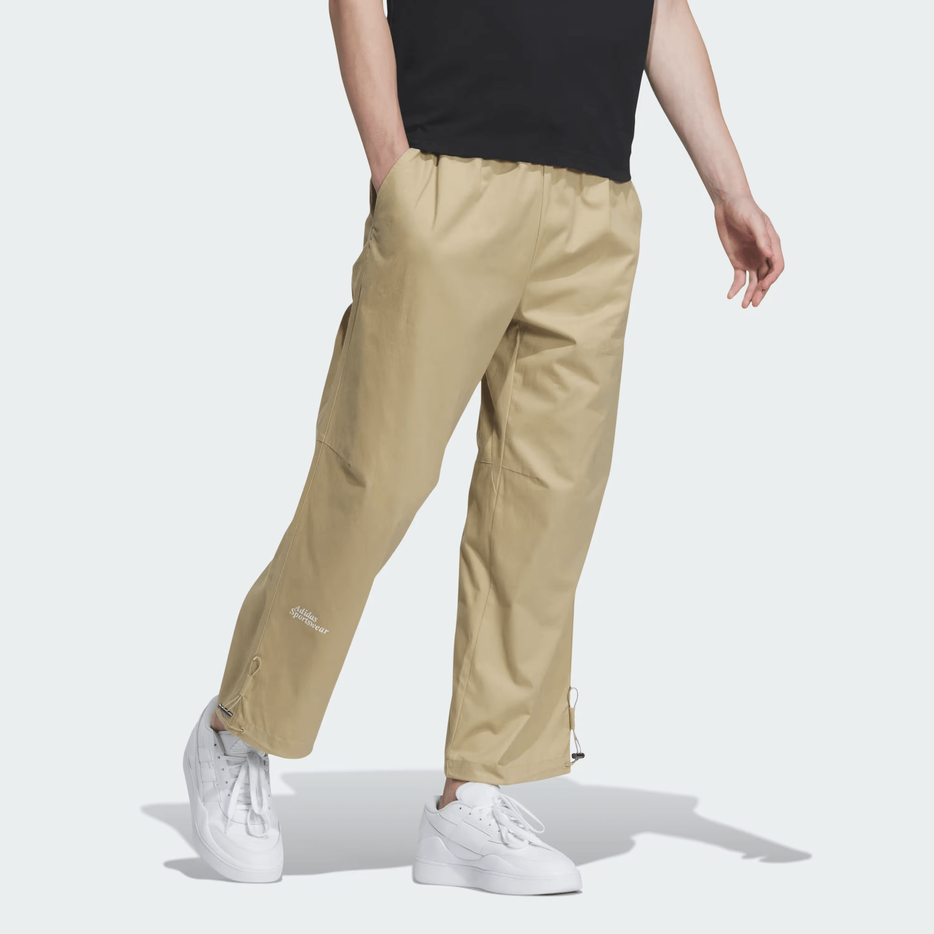Adidas Wide Woven Pants Logo — фото 3