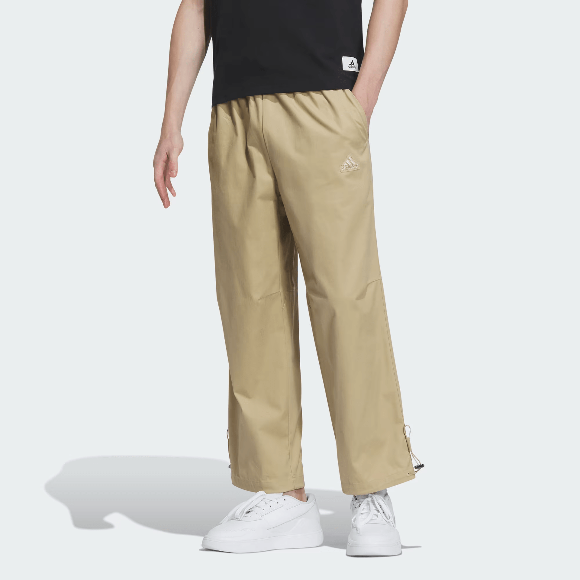 Adidas Wide Woven Pants Logo — фото 1