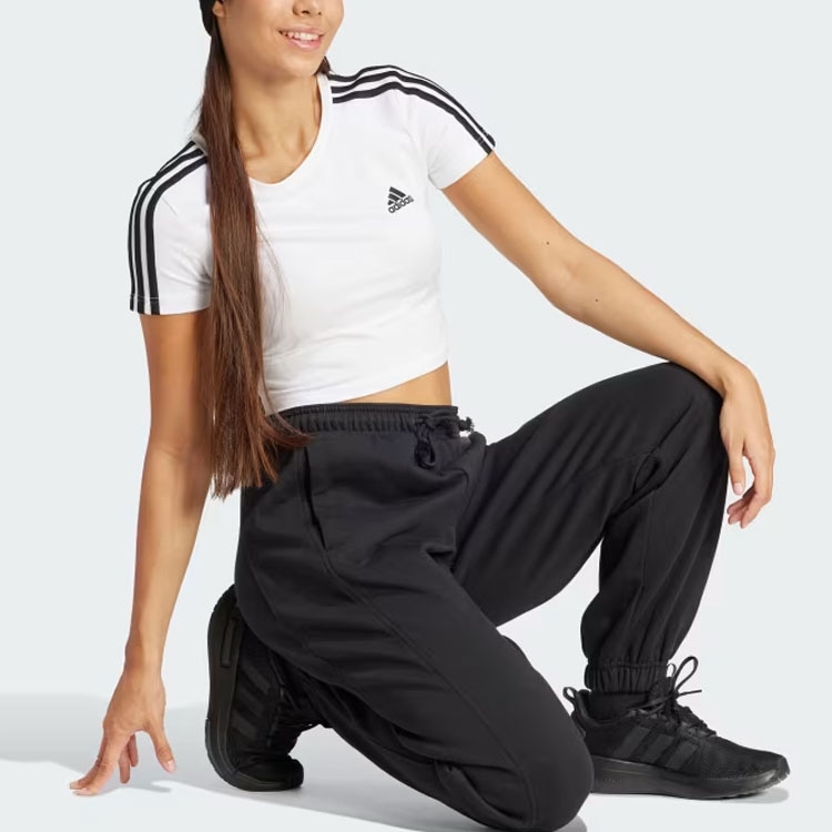 Adidas Essentials 3-Stripes Tee T — фото 3