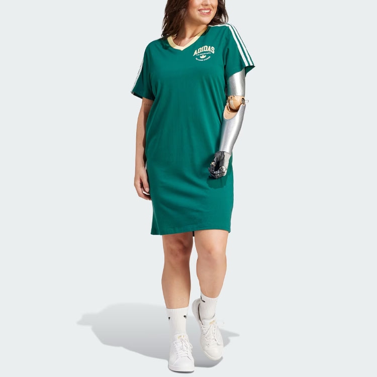 Adidas Vrct Graphic Tee Dress — фото 1