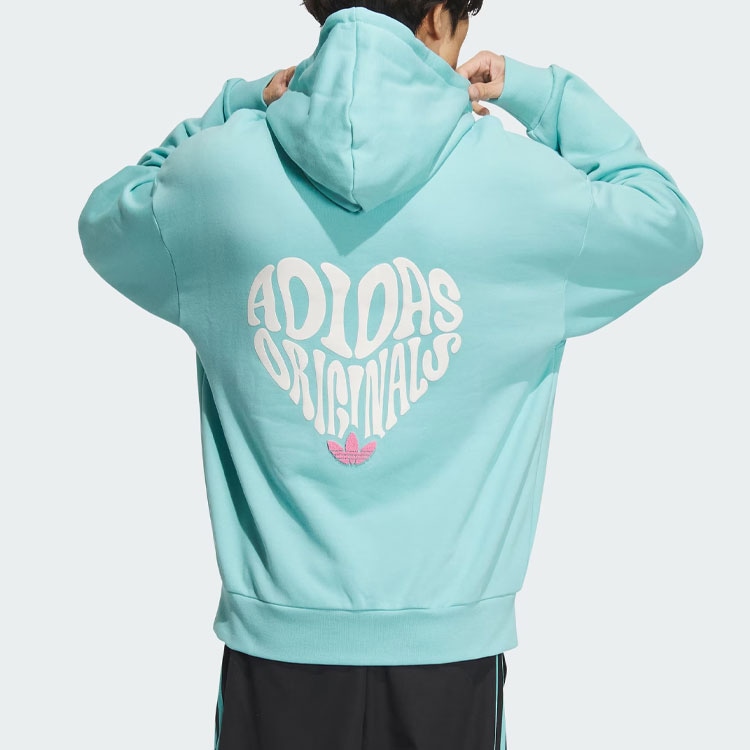 Adidas Originals V-Day Hoodie Mint — фото 2