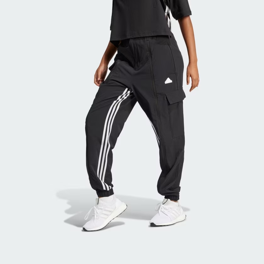 Adidas Dance All-Gender Versatile Woven Cargo Tracksuit Bottoms — фото 1