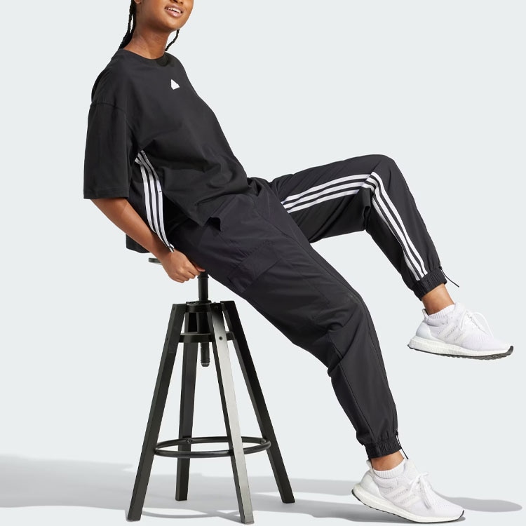 Adidas Dance All-Gender Versatile Woven Cargo Tracksuit Bottoms — фото 3