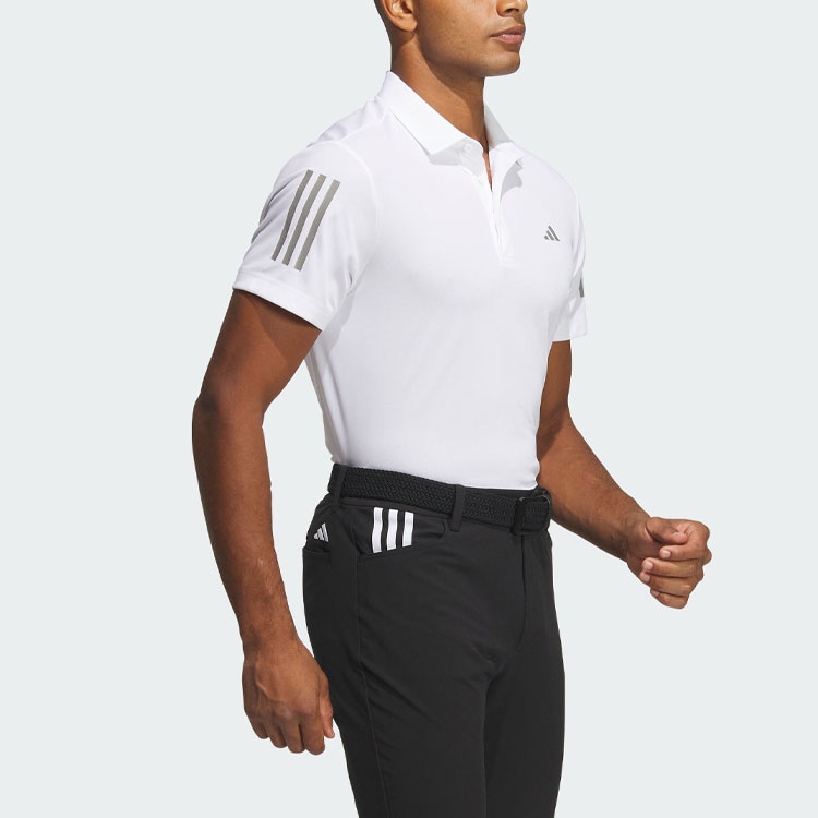 Adidas AEROREADY 3-Stripes Polo Shirt Polo — фото 3