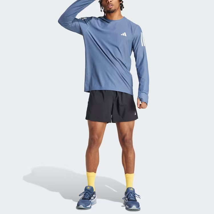 Adidas Own The Run Long Sleeve Tee — фото 4