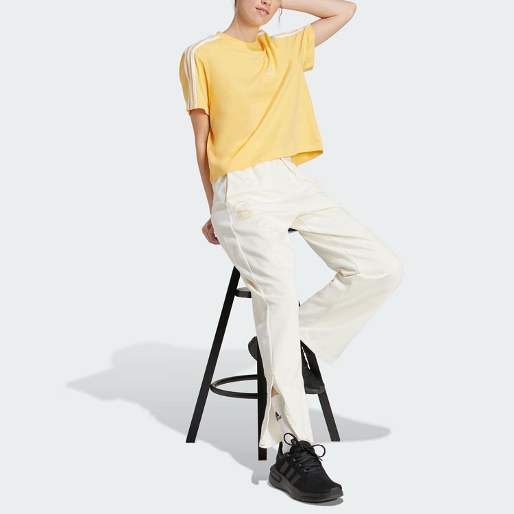 Adidas Essential Tee Light Yellow — фото 3