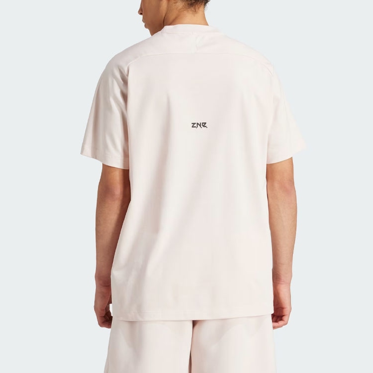 Adidas Z.N.E. T-Shirt Beige — фото 2