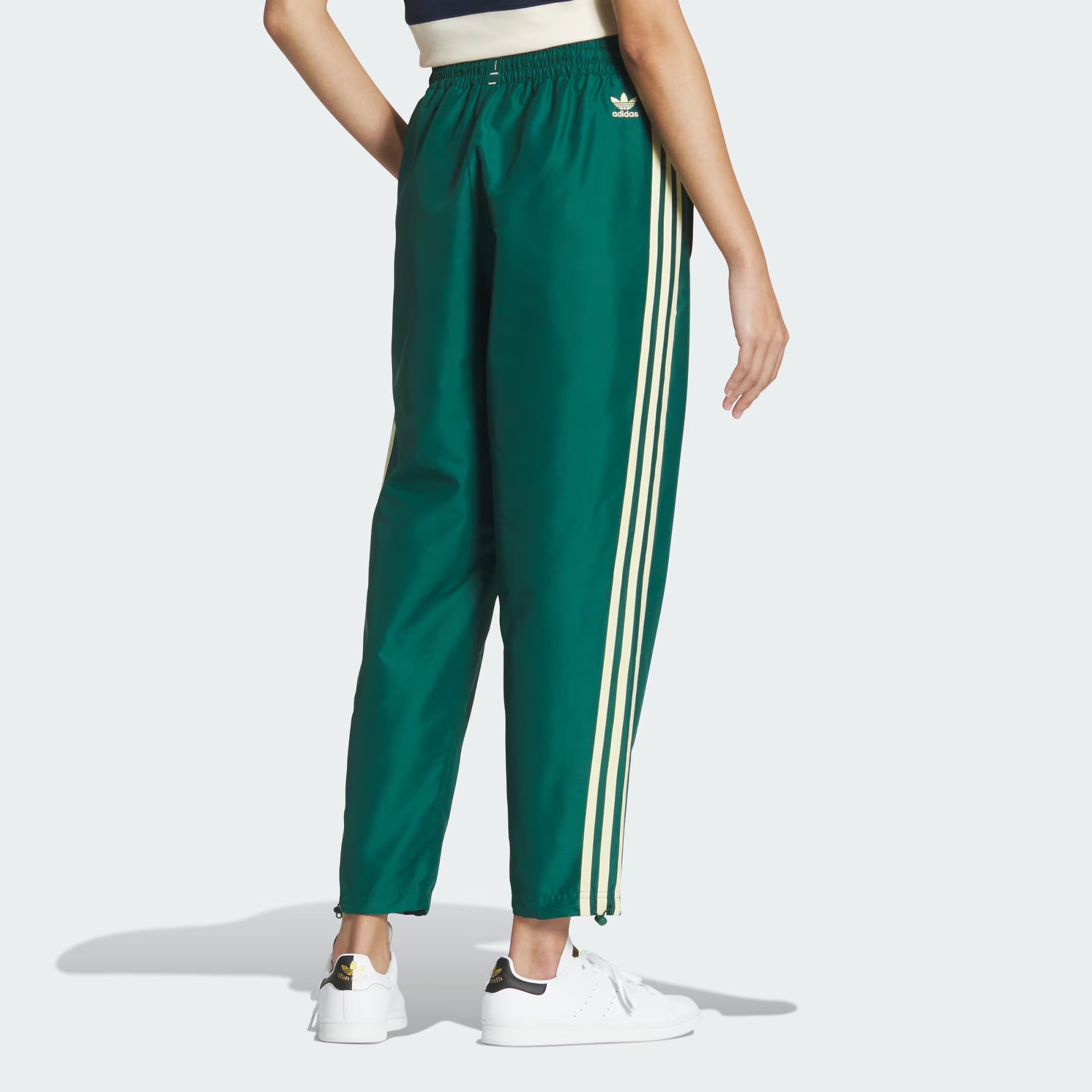 Adidas Originals Logo Twist Track Bottoms Forest Green — фото 2