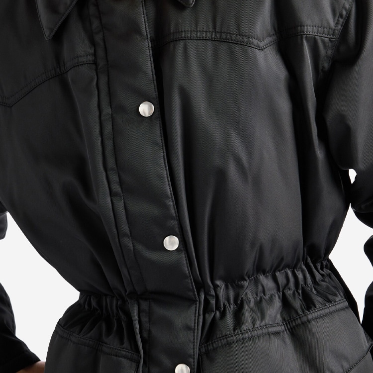 Prada SS24 Single-Breasted Flight Jacket Black — фото 3