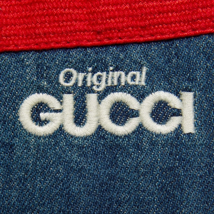 Gucci Denim Skirt Blue — фото 2