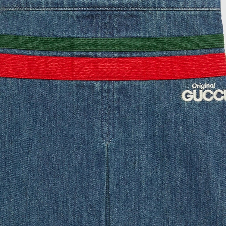 Gucci Denim Skirt Blue — фото 3