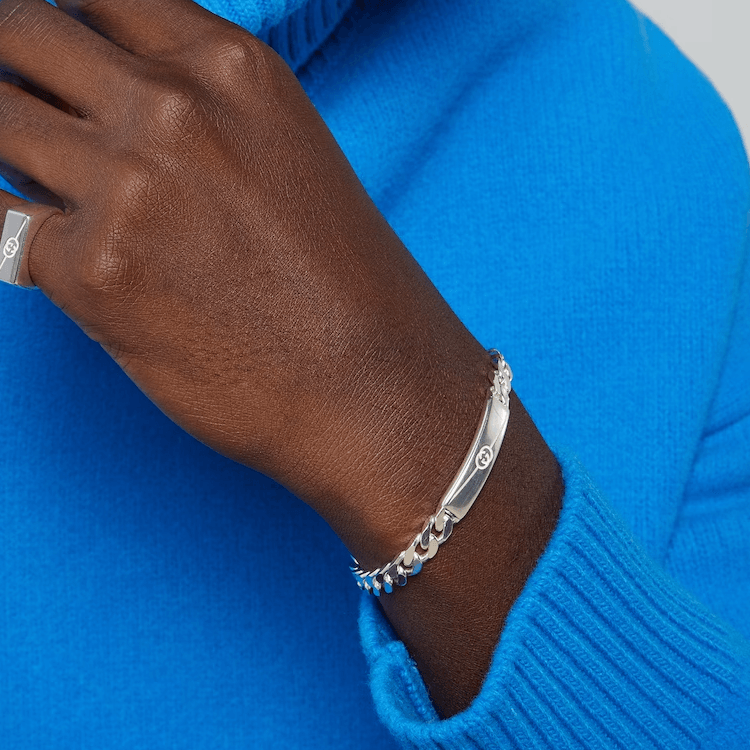 Gucci 925 Silver Bracelet — фото 4