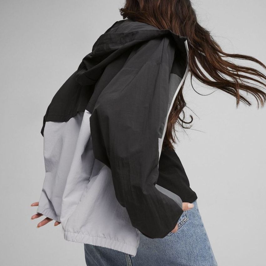 Puma OVERSIZED HOODED WINDBREAKER — фото 4