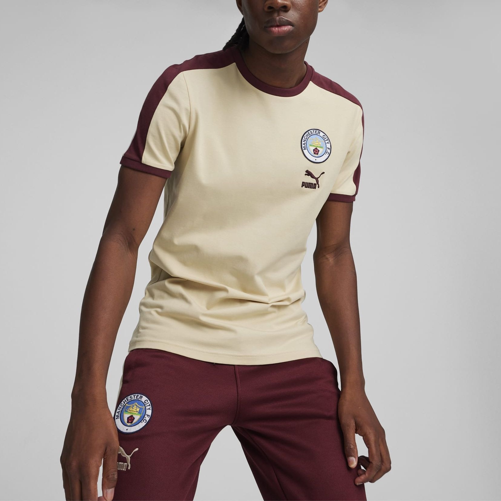 Puma Mcfc Ftblheritage T7 Tee LogoT — фото 2