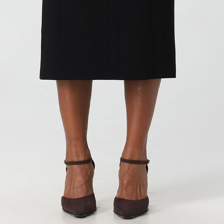 MaxMara Studio Black Maxi Dress — фото 3