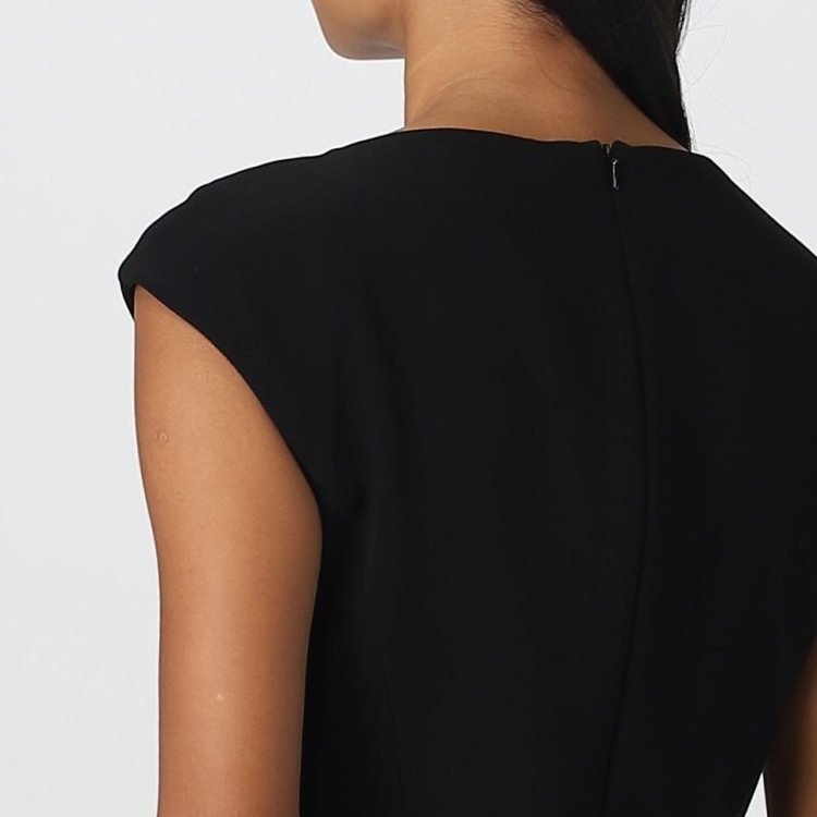 MaxMara Studio Black Maxi Dress — фото 5