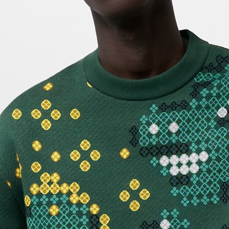 Louis Vuitton SS24 Crewneck Sweater Green — фото 6