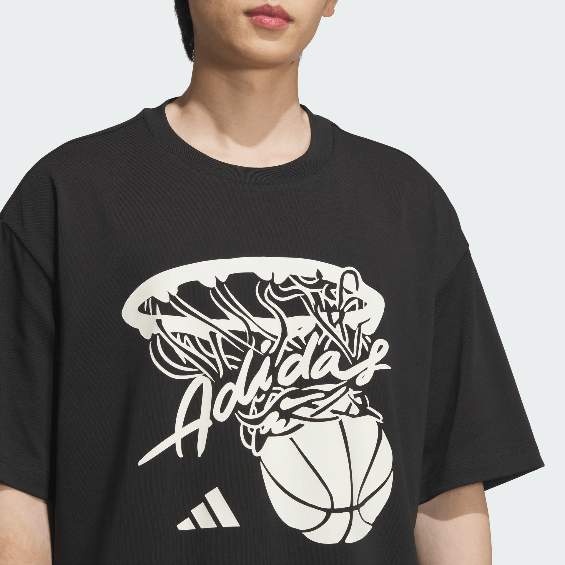 Adidas BASKETBALL SS25 HOT SHOT T-SHIRT T — фото 3