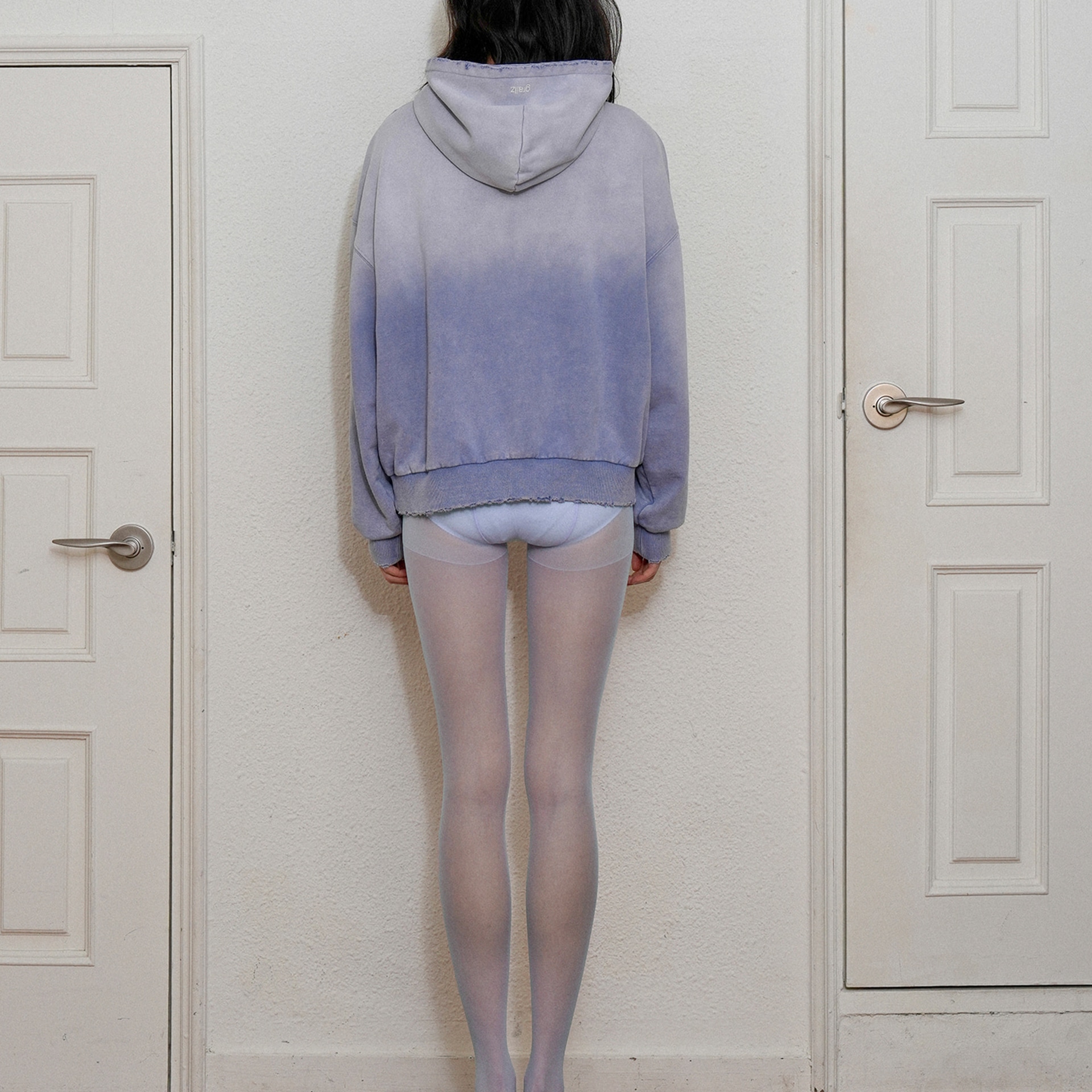 Grailz SS26 VINTAGE PARODY HOODIE BLUE — фото 3