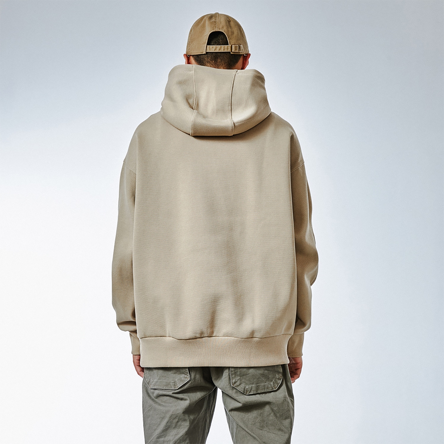 New Balance SS24 Hoodie Khaki — фото 6