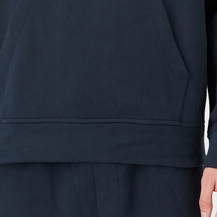 Emporio Armani Hoodie Deep Blue — фото 4