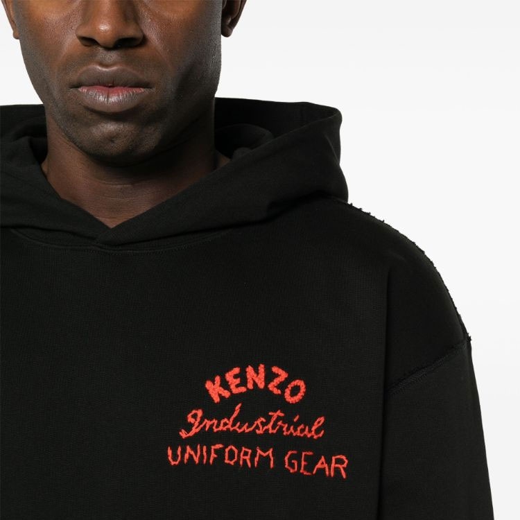 Kenzo SS24 Hoodie Black — фото 4