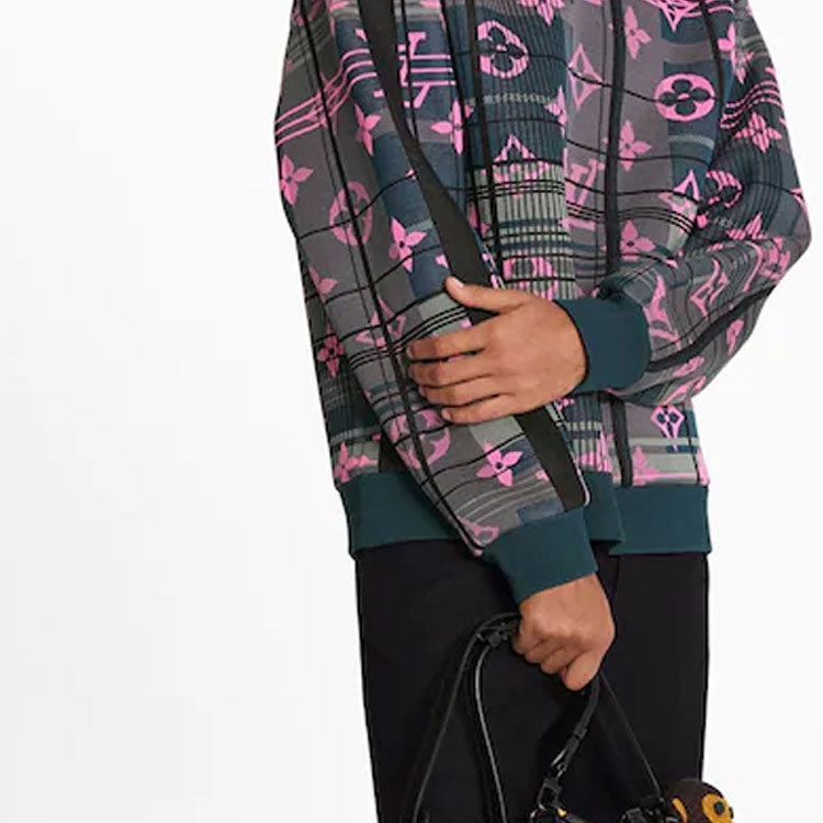 Louis Vuitton Pullover Sweatshirt Men's Dark Green — фото 4