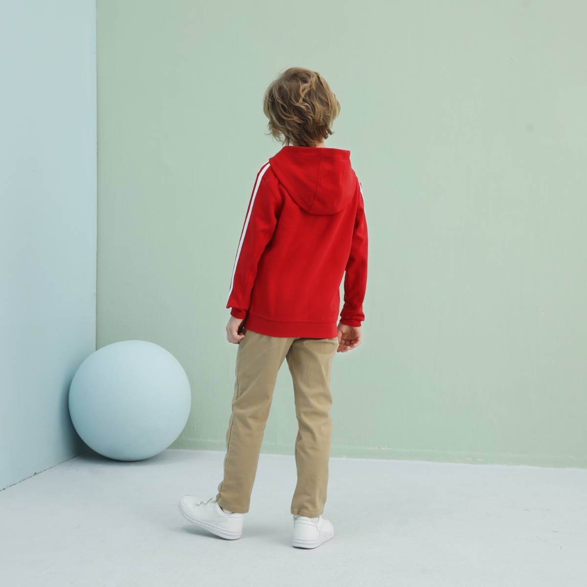 Adidas Taekwondo Hoodie Red/White — фото 2