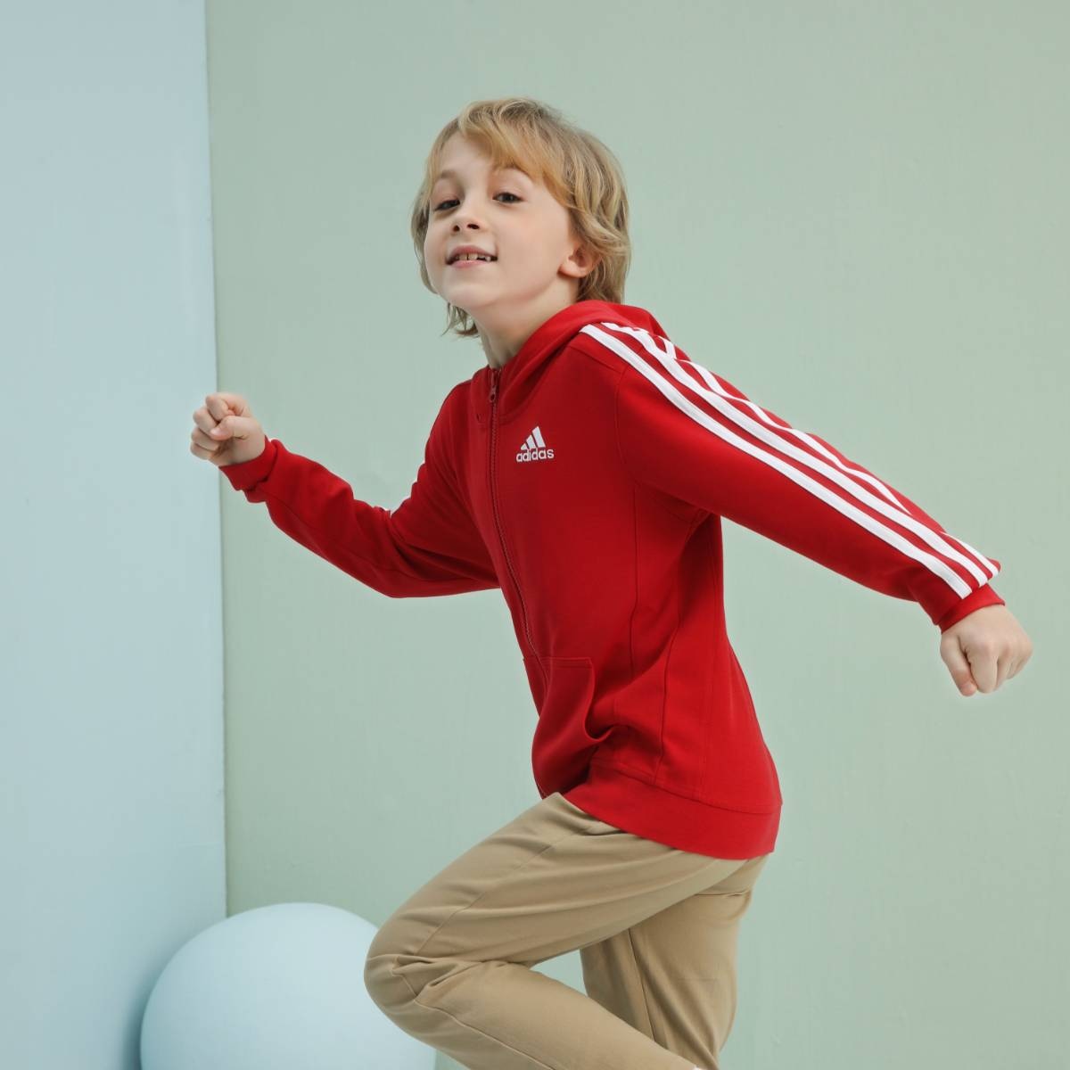 Adidas Taekwondo Hoodie Red/White — фото 1