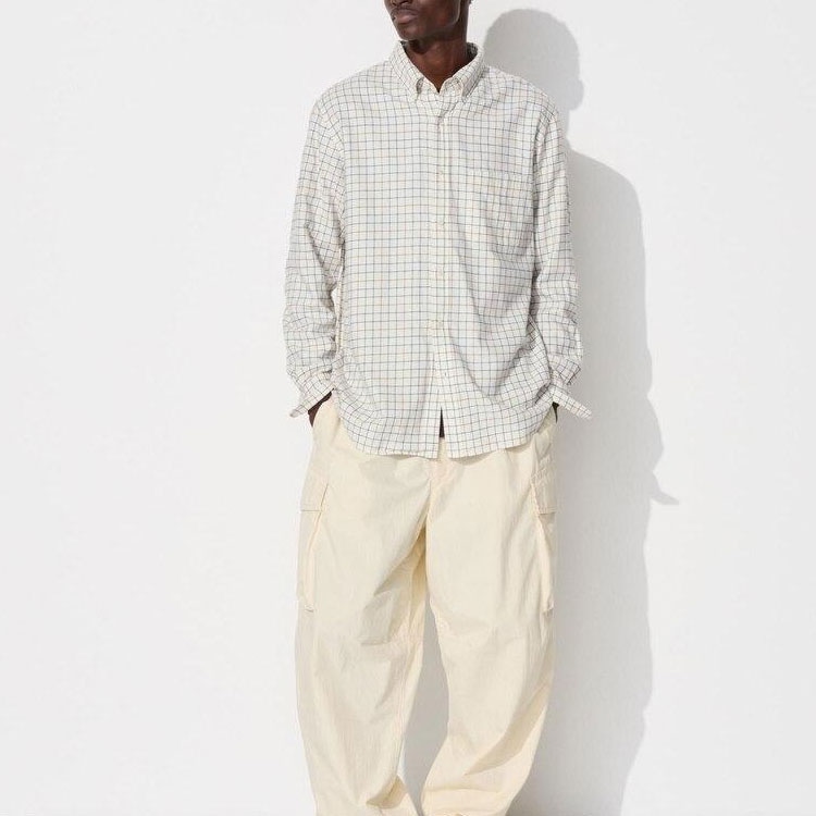 Uniqlo Colorblock Check Shirt — фото 1
