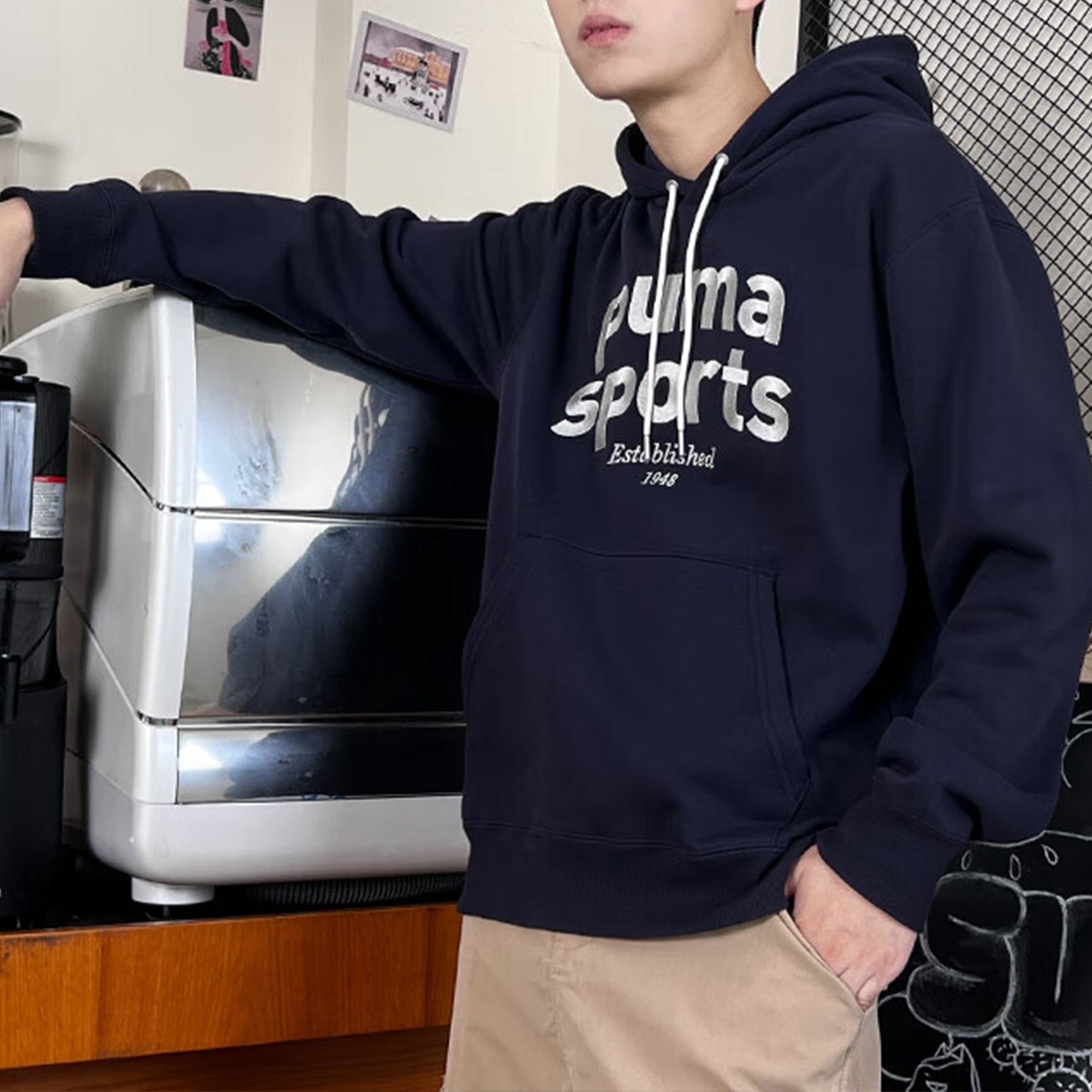 Puma Hoodie Navy — фото 2