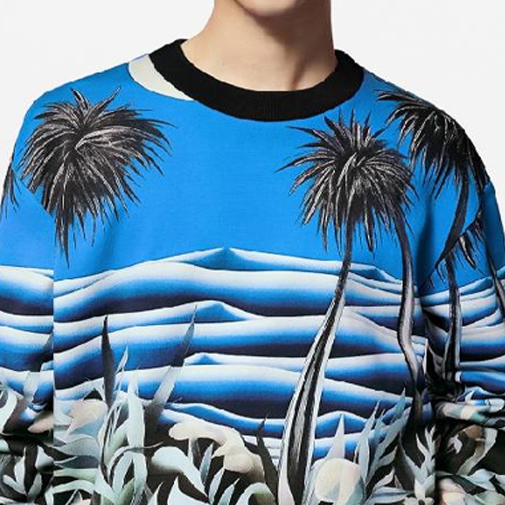 Louis Vuitton SS24 Blue Crewneck Sweater — фото 5