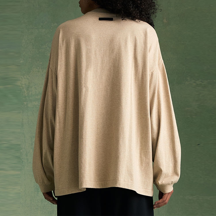 Fear Of God Essentials Ls Tee Gold Heather — фото 3