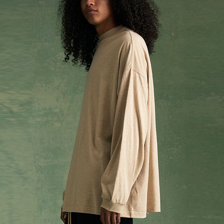 Fear Of God Essentials Ls Tee Gold Heather — фото 4