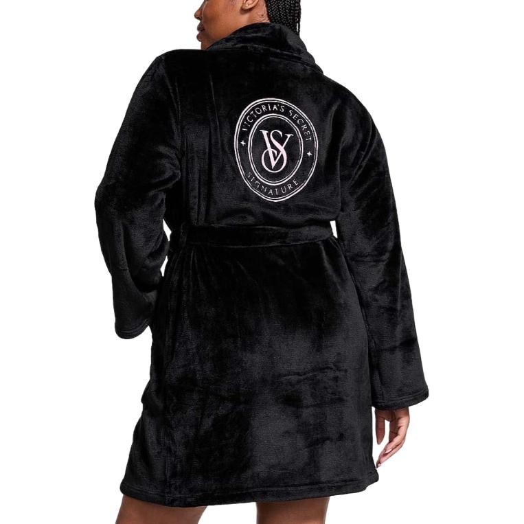 Victoria'S Secret The Mix Black Robe — фото 4