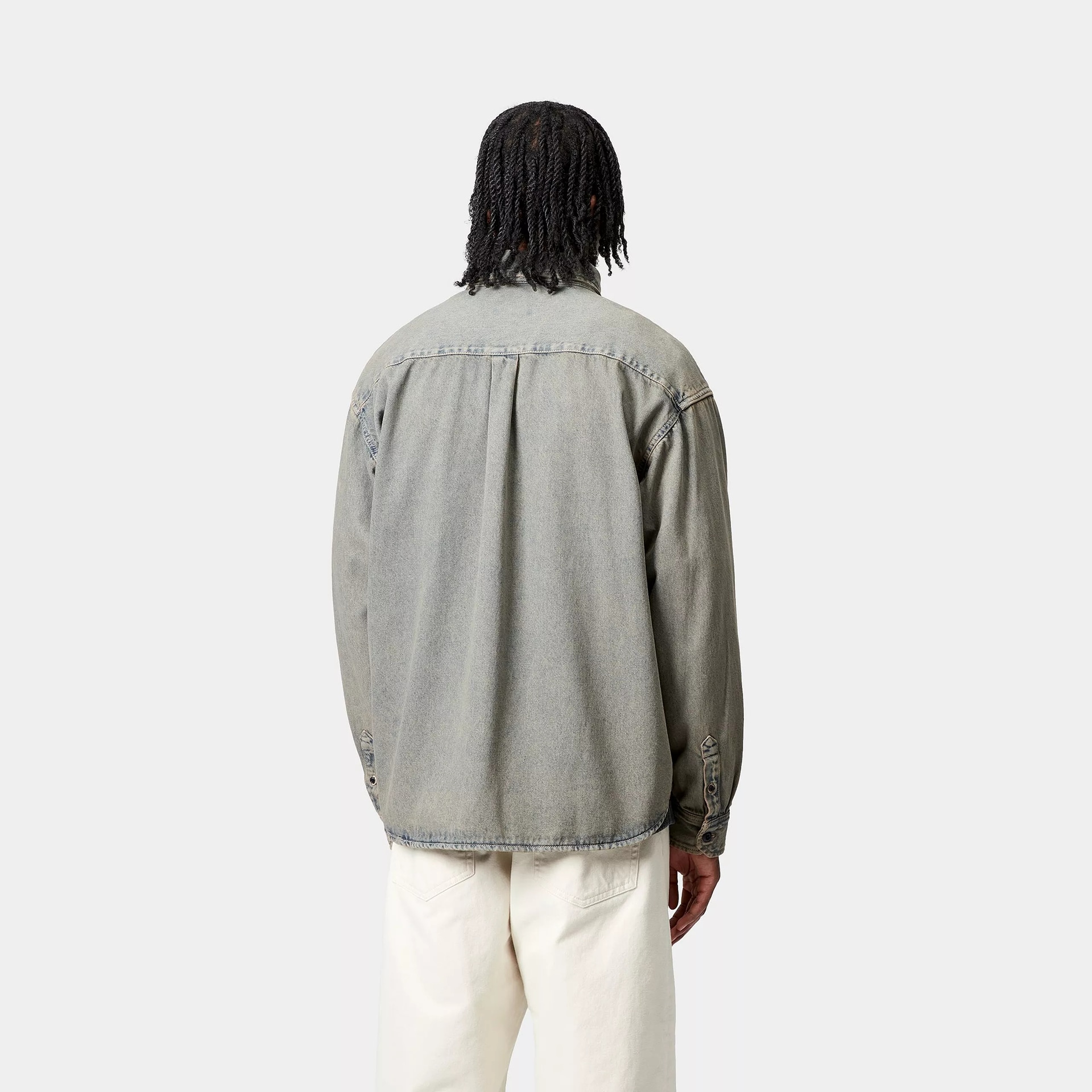 Carhartt WIP Square Label Denim Jacket — фото 8
