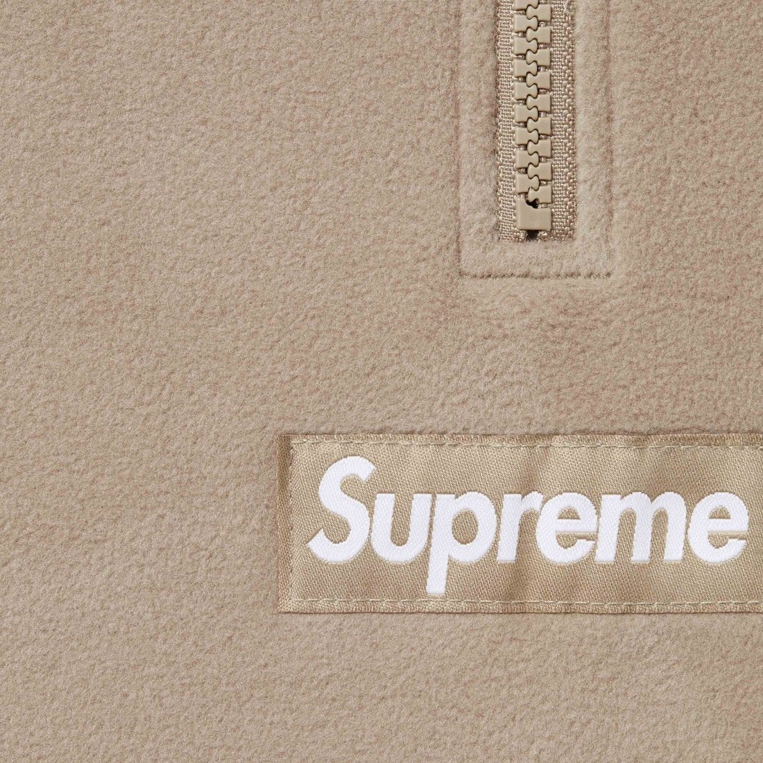 Supreme x Polartec FW24 Facemask Half Zip Hooded Sweatshirt — фото 4
