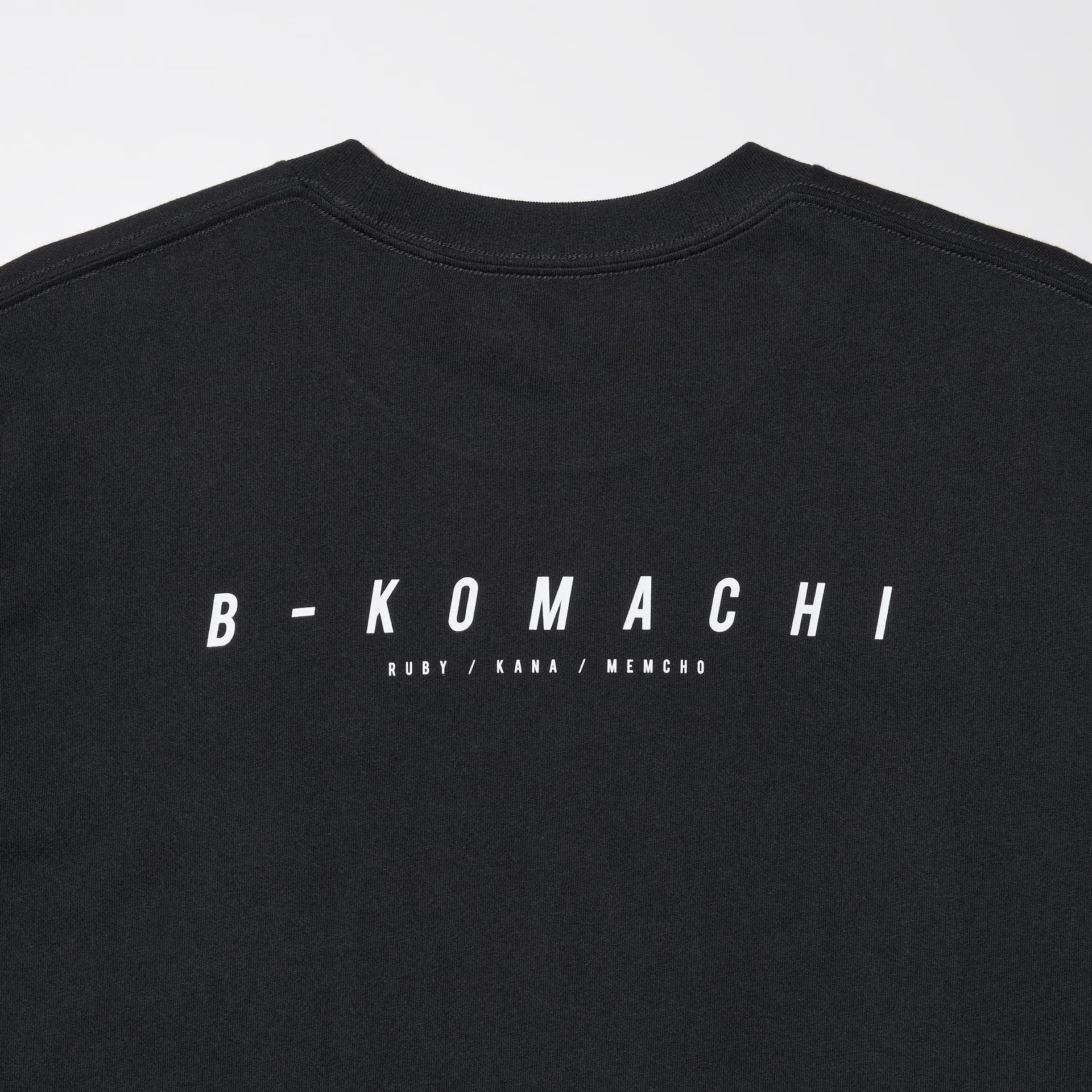 Uniqlo x Oshinoko SS24 Black Tee — фото 2
