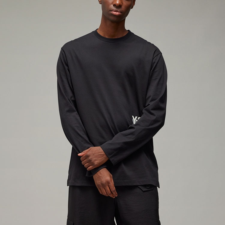 Y-3 GFX LS Tee Black — фото 1