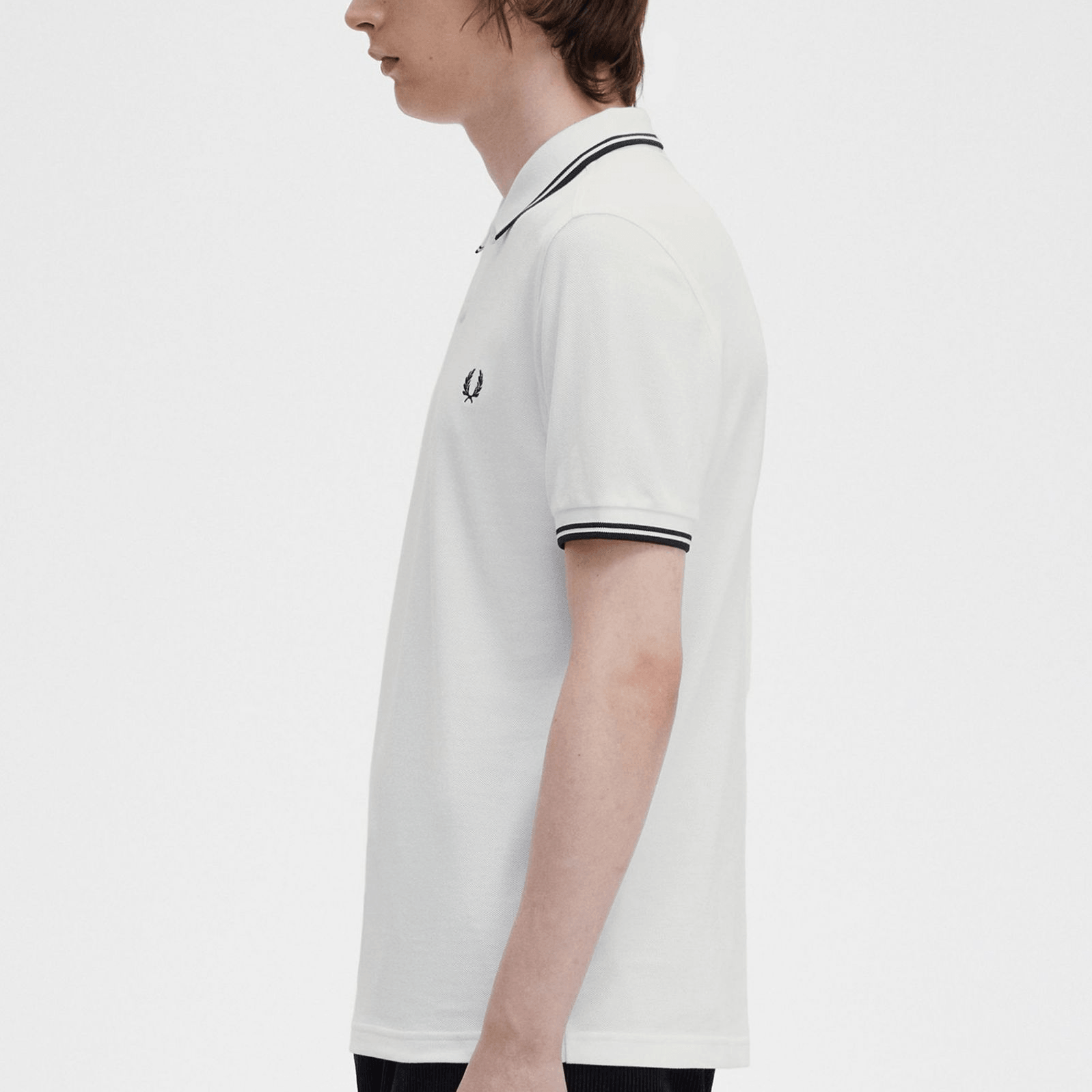 Fred Perry Polo Shirt White — фото 3