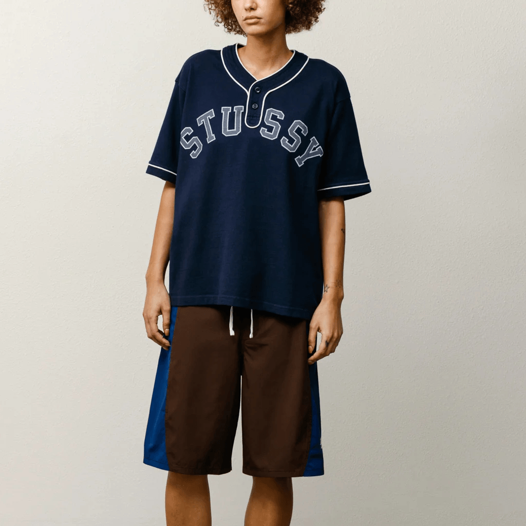 Stussy SS26 ARCH BASEBALL JERSEY — фото 9