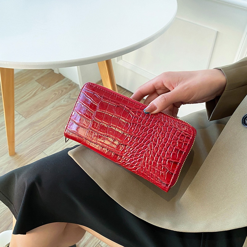 Youe Shone Retro Long PU Wallet — фото 4