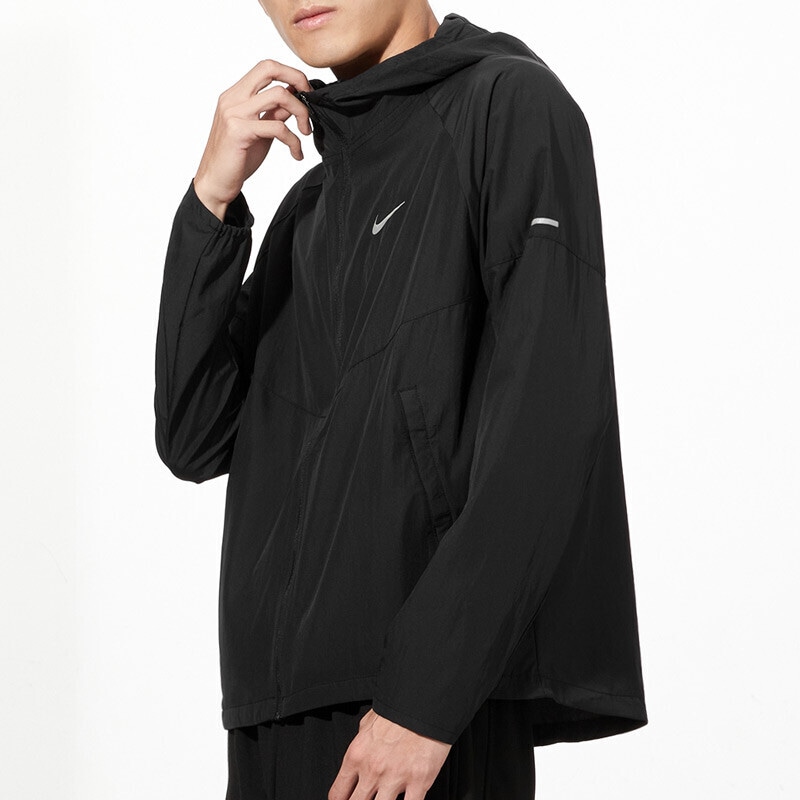 Nike Miler Jacket Black — фото 5